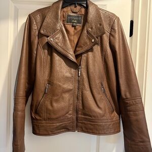 Bernardo Leather Moto Jacket